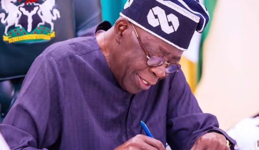 Tinubu signs